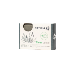 Savon visage et corps NATULA à la roche d'opoka et aux graines de chanvre 100g 