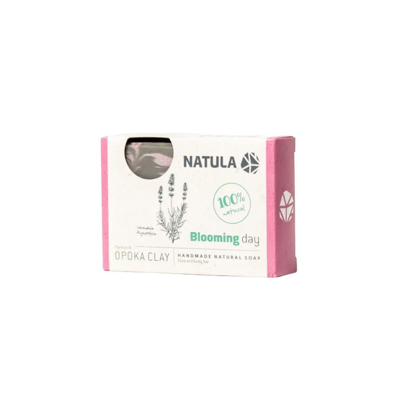 Savon visage et corps NATULA à la roche d'opoka et à la lavande 100g