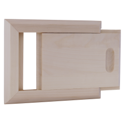 Grille de ventilation en bois Harvia, tremble 