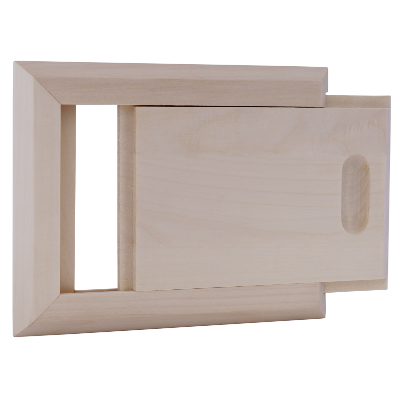 Grille de ventilation en bois Harvia, tremble