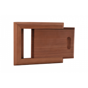Grille de ventilation en bois Harvia, cèdre