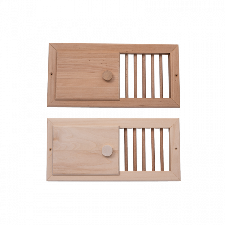 La soupape de ventilation SL2, en aulne