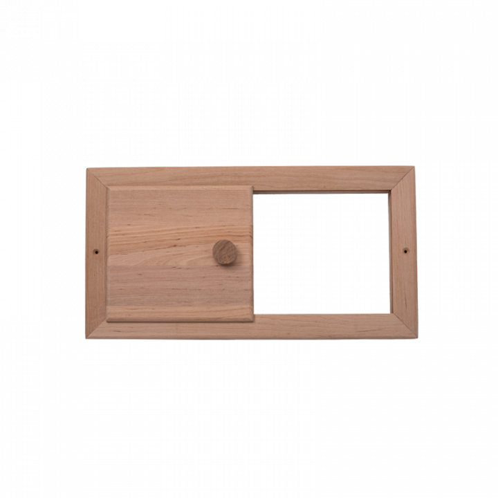 La soupape de ventilation SL3, en aulne noir