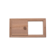 La soupape de ventilation SL3, en aulne noir