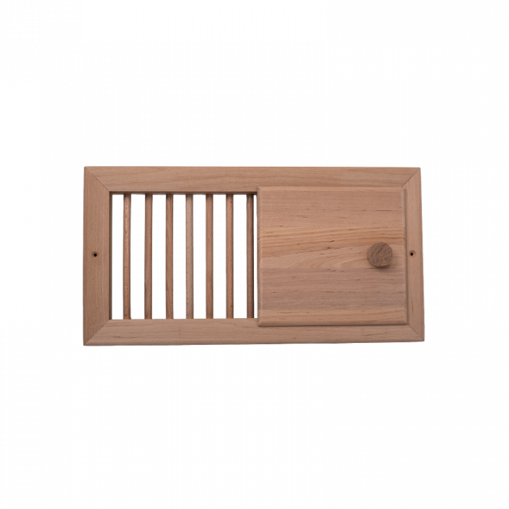 La soupape de ventilation SL3, en aulne noir