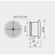 Ventilateur de sauna MM-S avec clapet anti-retour d/120mm