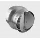 Ventilateur pour sauna VOK-T 150°C, 135/Ø100mm, avec clapet anti-retour