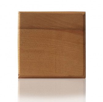 Ventilateur de sauna MM-S avec clapet anti-retour et finition bois de forme carrée d/100mm