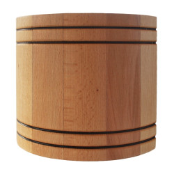 Ventilateur de sauna MM-S avec clapet arrière et finition bois courbé d/100mm  Ventilateur de sauna MM-S avec clapet arrière et finition bois courbé d/100mm