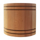 Ventilateur de sauna MM-S avec clapet arrière et finition bois courbé d/100mm