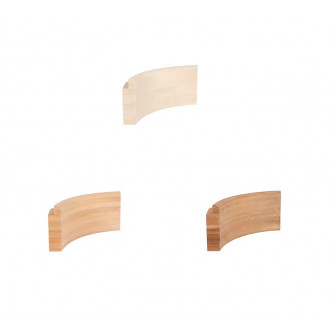 Arche intérieure pour bancs de sauna modulaires, 40x140x330mm