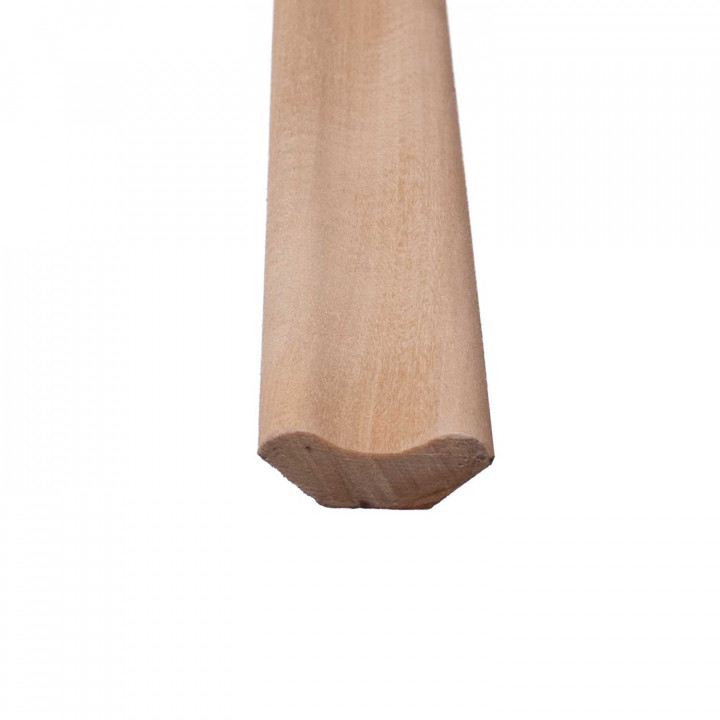 Profilé d'angle intérieur, tilleul, 2,4 m