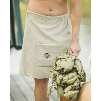 Tablier de sauna pour homme
