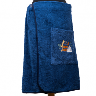 Tablier de sauna pour homme - GRIS