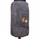 Coffret cadeau pour lui. Bonnet et tablier de sauna pour homme - GRIS Taille S-M