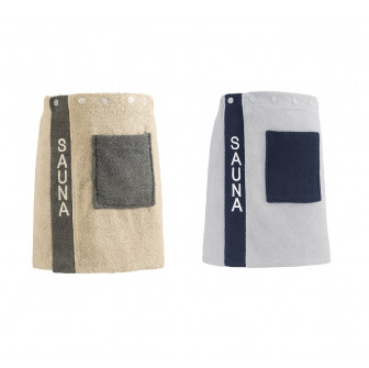 Tablier de sauna pour hommes