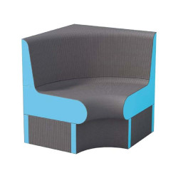 Siège d'angle pour sauna vapeur WEDI 850mm 