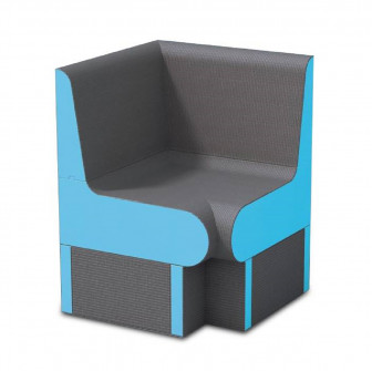 Siège d'angle pour sauna vapeur WEDI 650mm