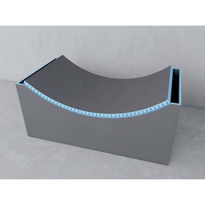 Panneau de construction flexible WEDI, dans le sens de la largeur