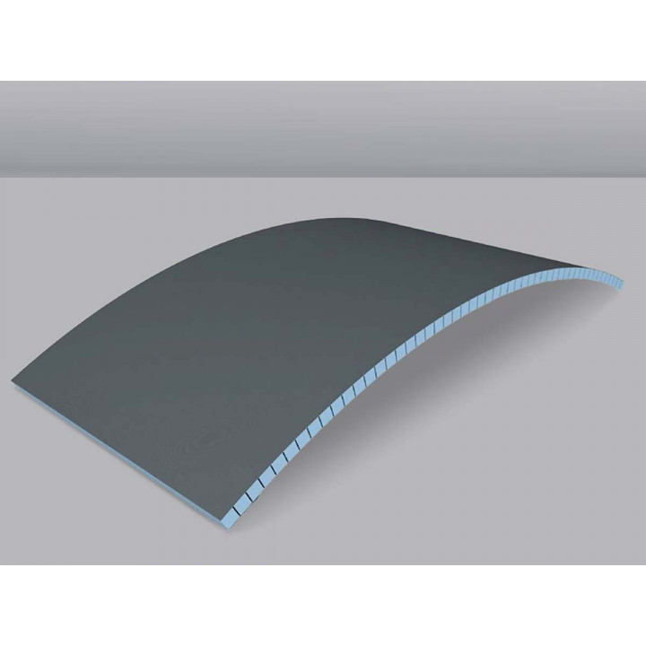 Panneau de construction flexible WEDI, dans le sens de la largeur