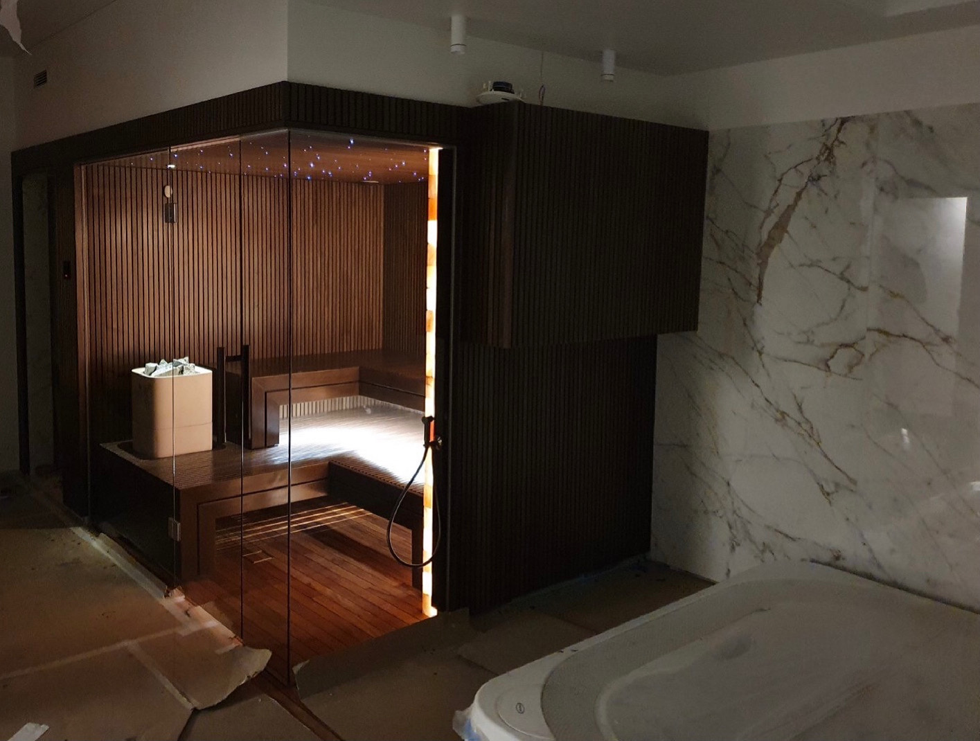 sauna à vapeur sauna steam