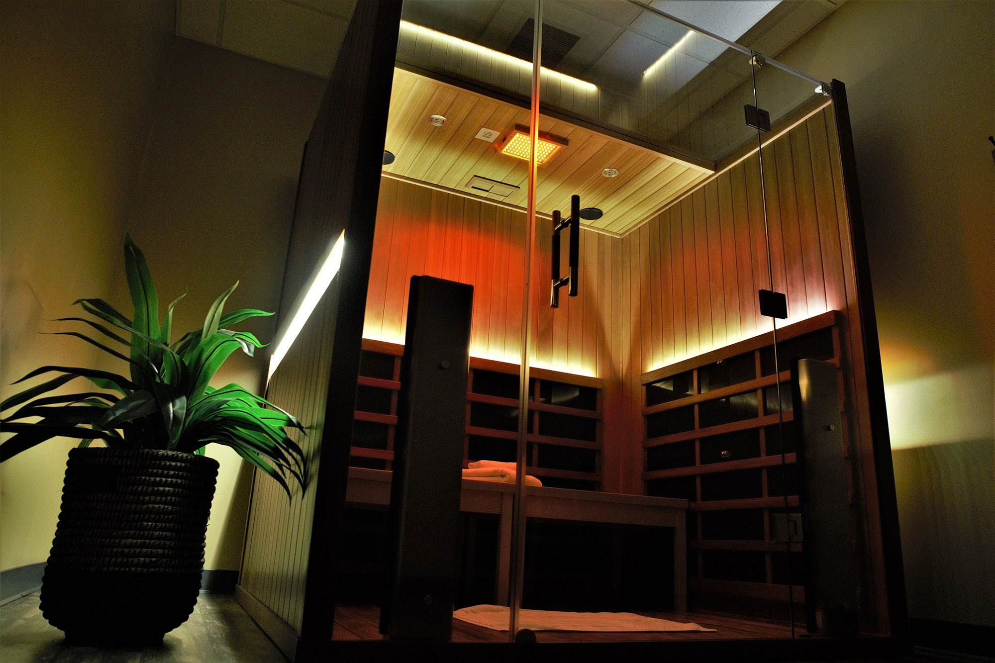cabine de sauna infrarouge