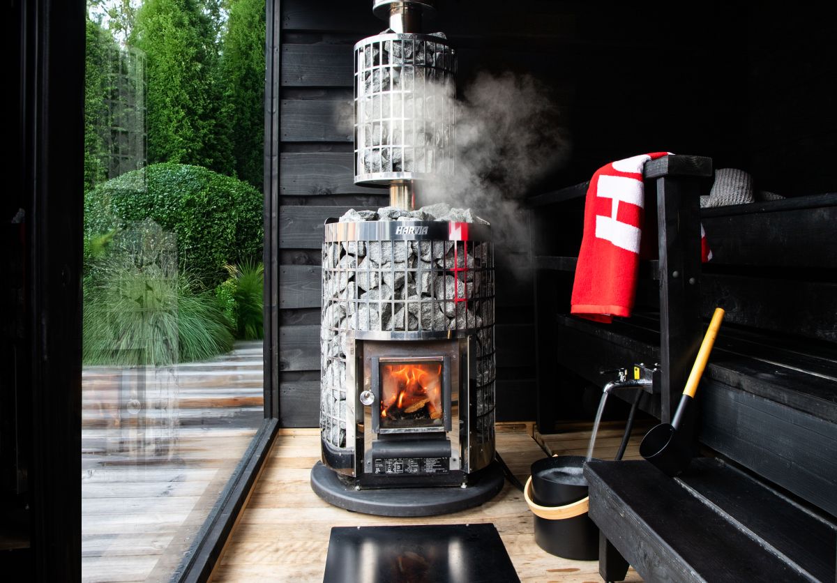 Poêle à bois pour sauna