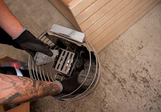 Pierres de sauna et leur superposition en automne : TOP 3 des schémas selon les fractions et les flux d'air