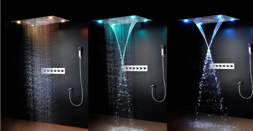 Douche à effet pluie Steamtec Tolo