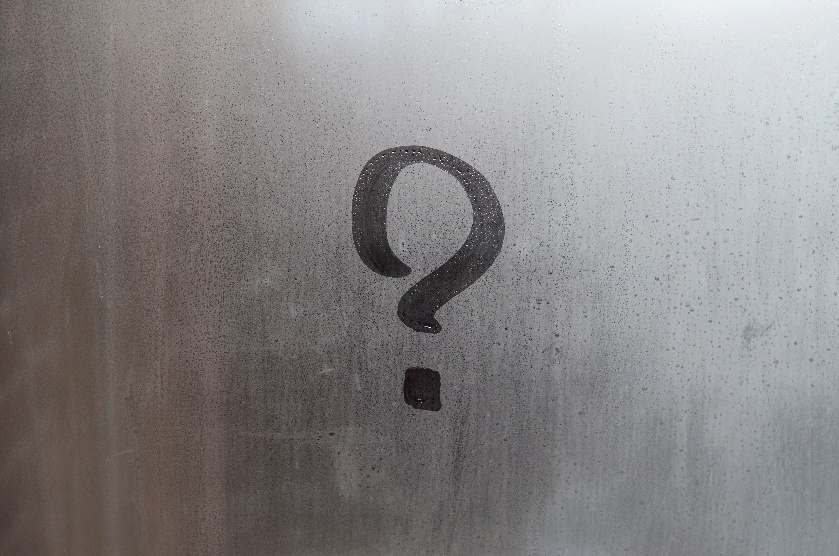 Condensation sur une surface en verre