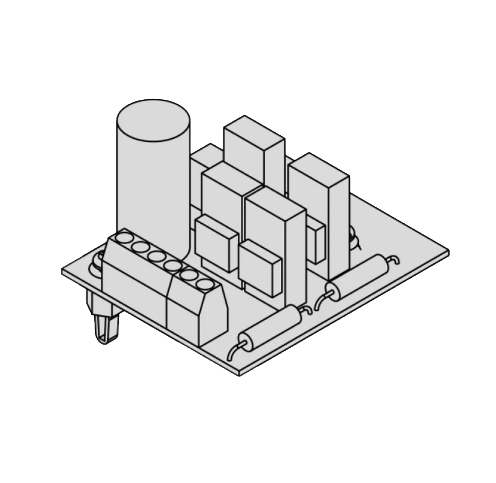 Pièces pour commandes de sauna