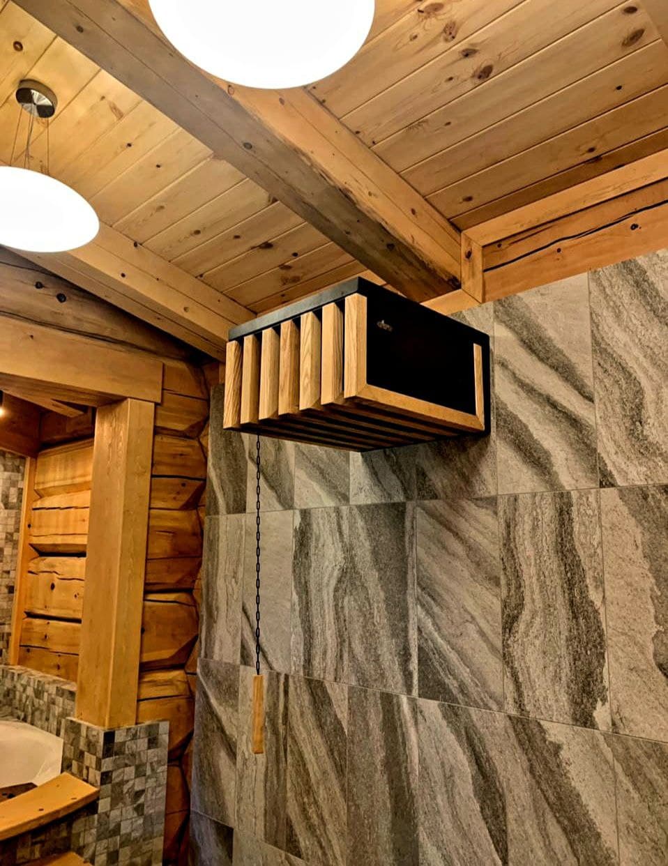Ventilation du sauna