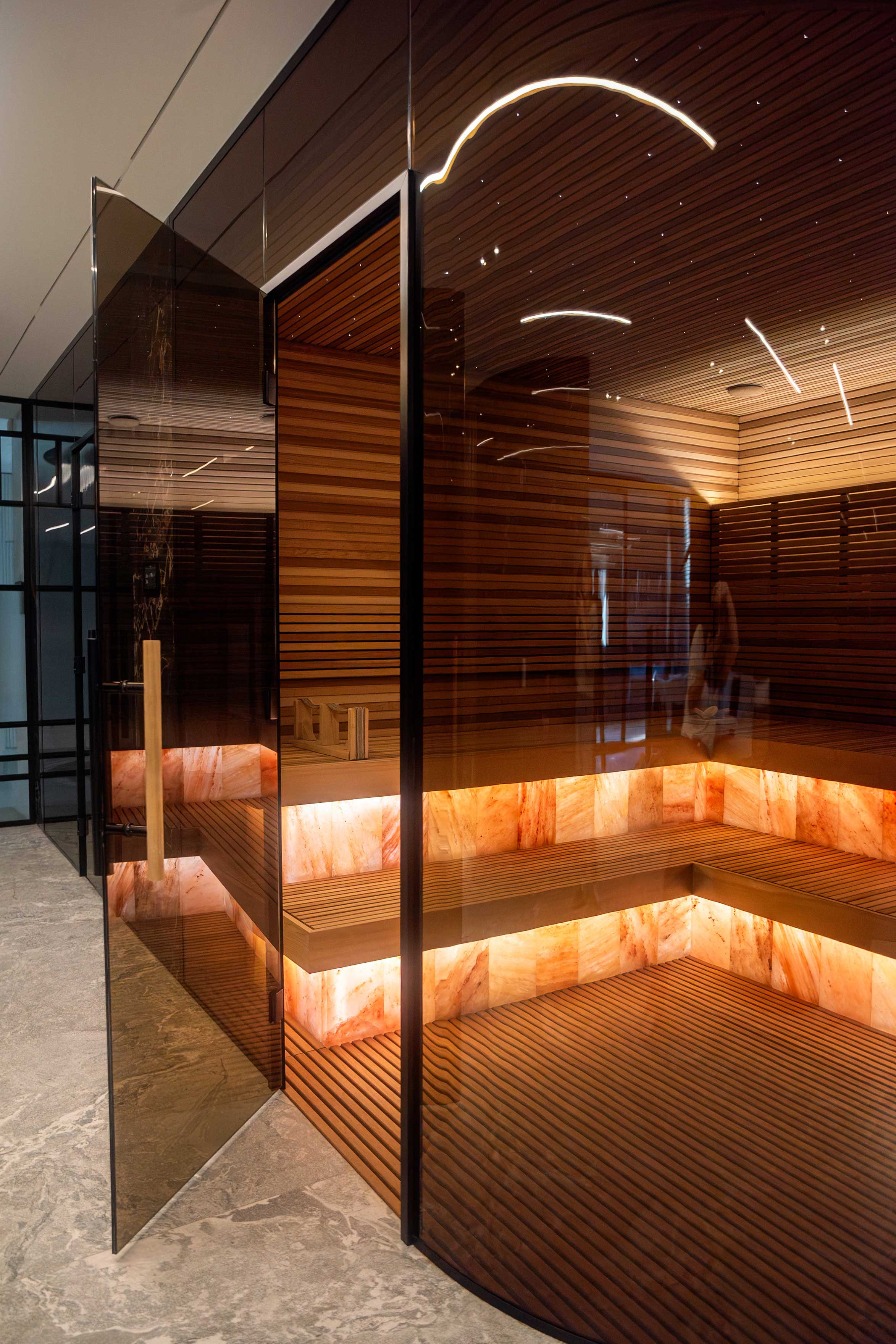 projet de sauna infrarouge et de piscine privés