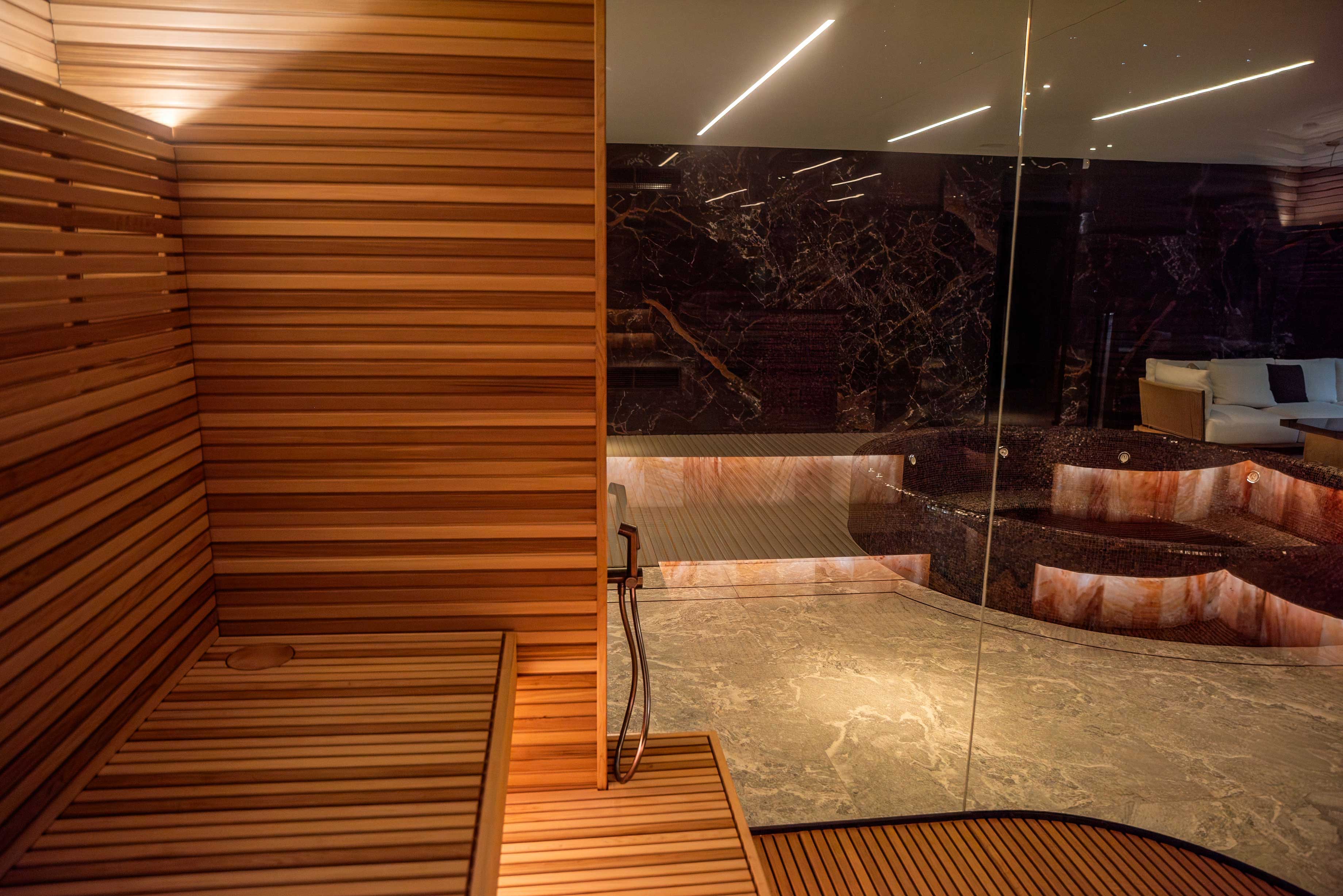 projet de sauna infrarouge et de piscine privés